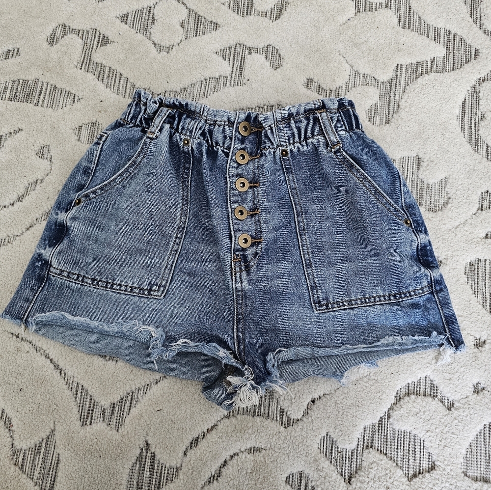 Vintage Havana paperbag shorts